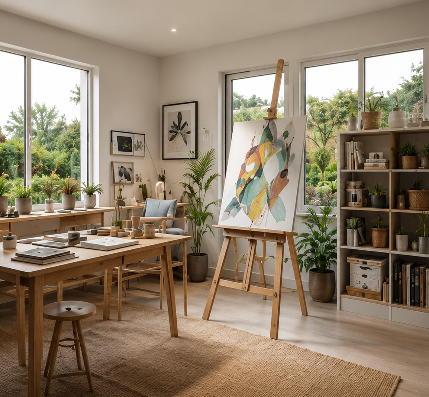 Custom art studio garden room 2