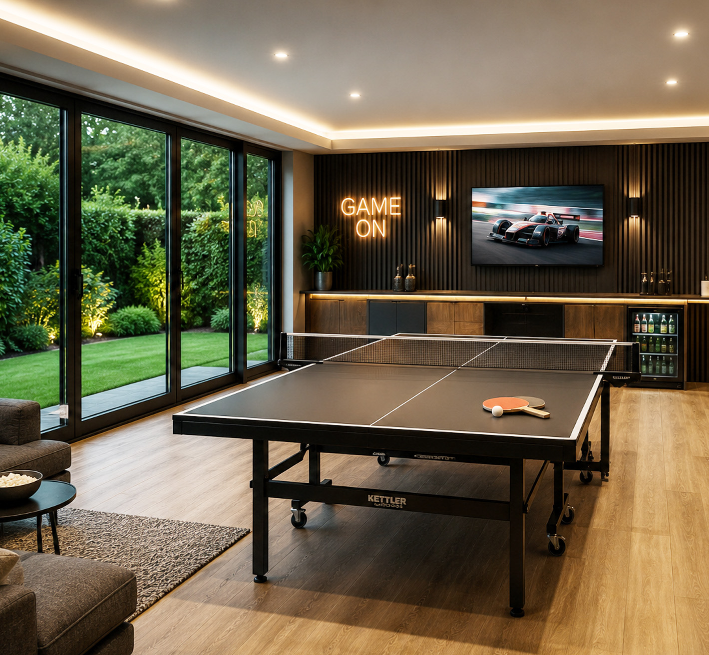 Custom games garden room 1