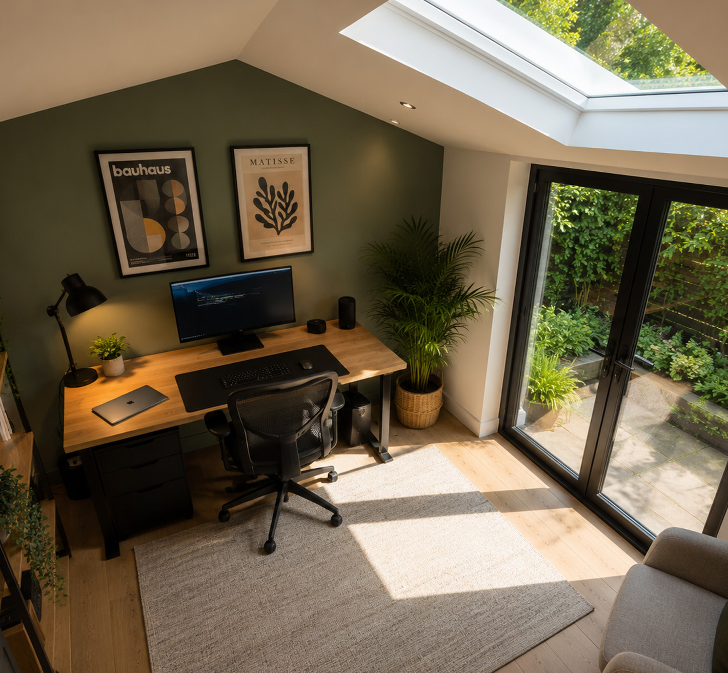 Customised office garden room 1