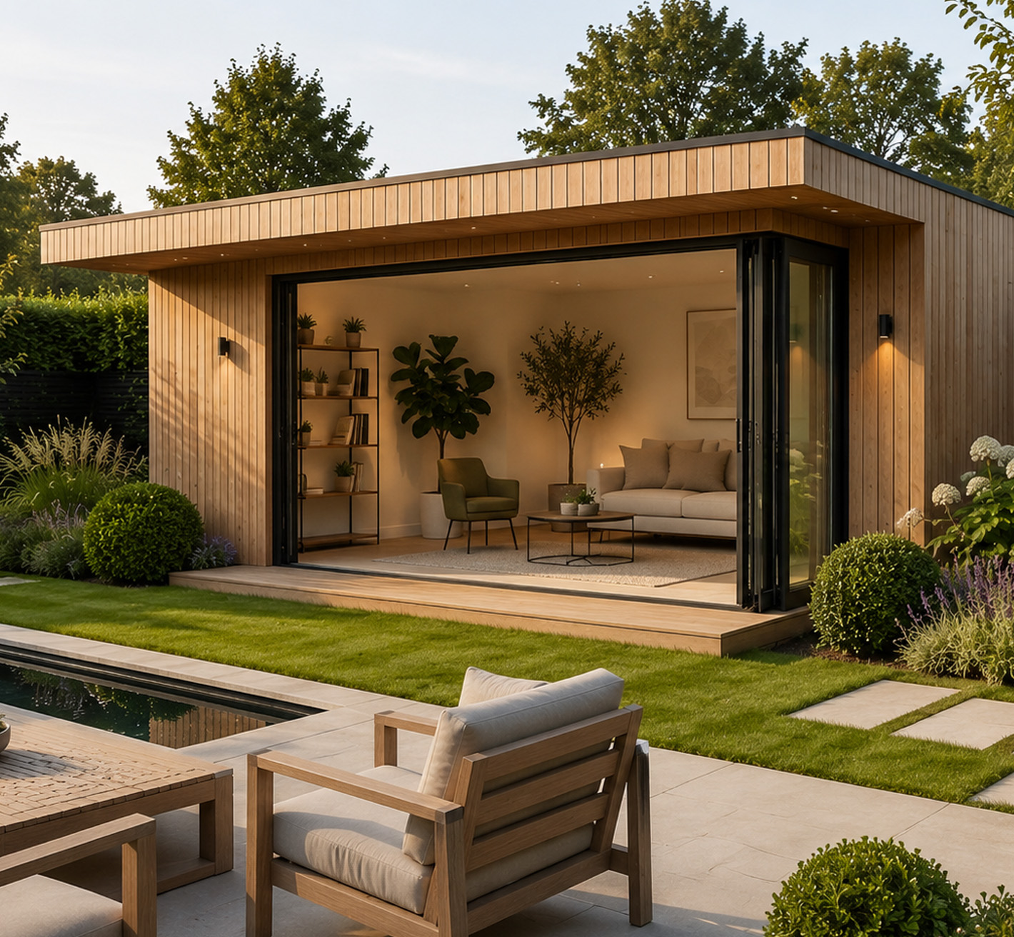 Atrium bespoke garden rooms custom built in in Leighton Buzzard, Aylesbury, St Albans and Watford